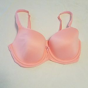 Victoria's Secret bra coral with pink trimming
